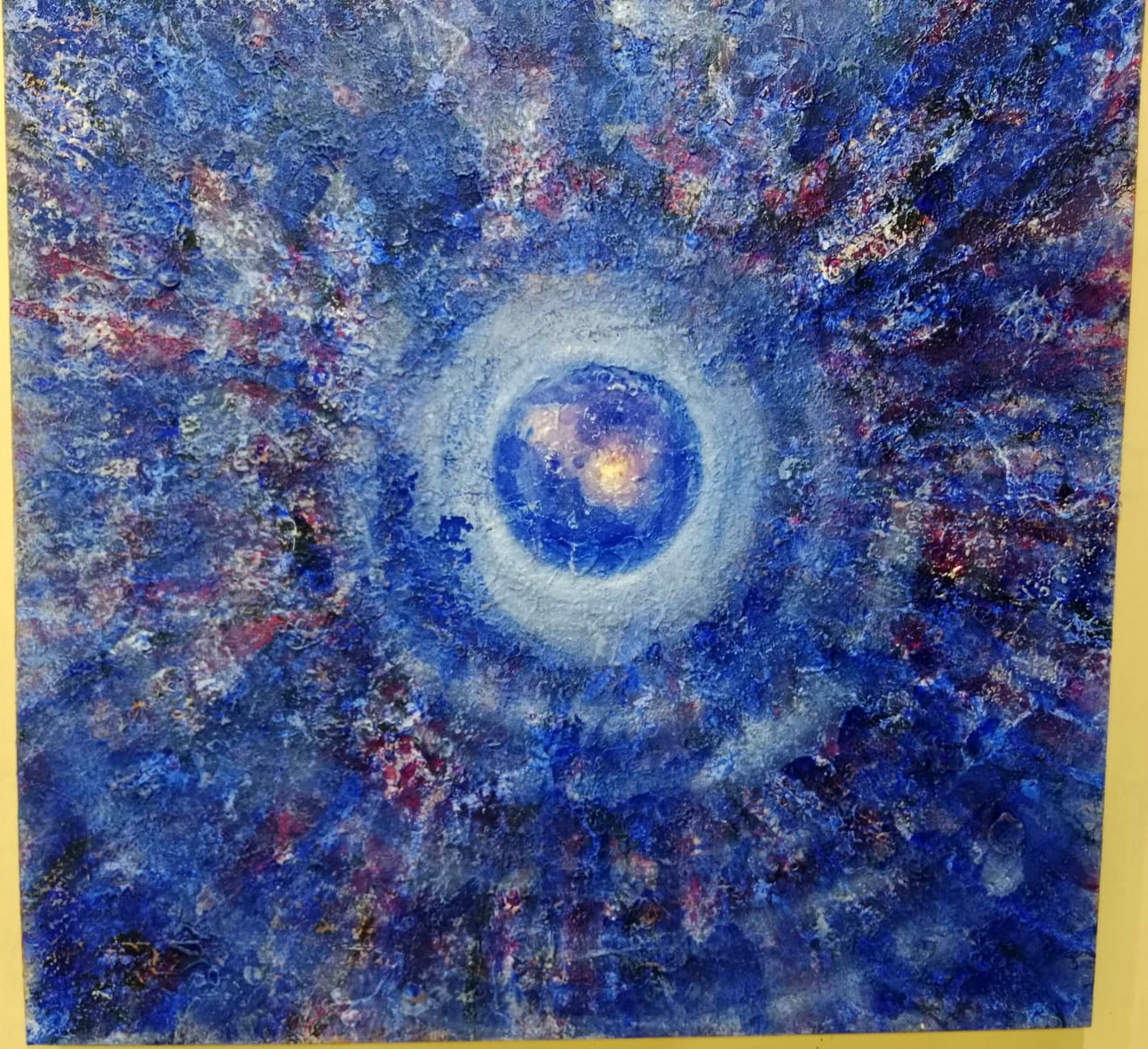 Cosmic Sphere - Acrylic on canvas