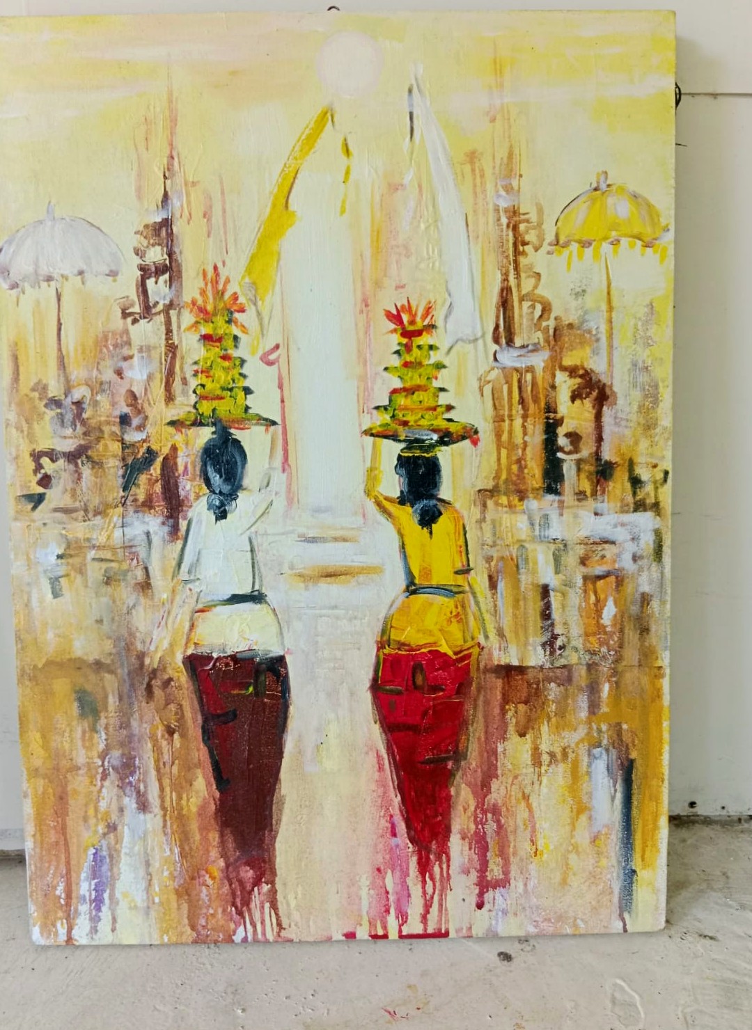 Offerings - Acrylic on canvas