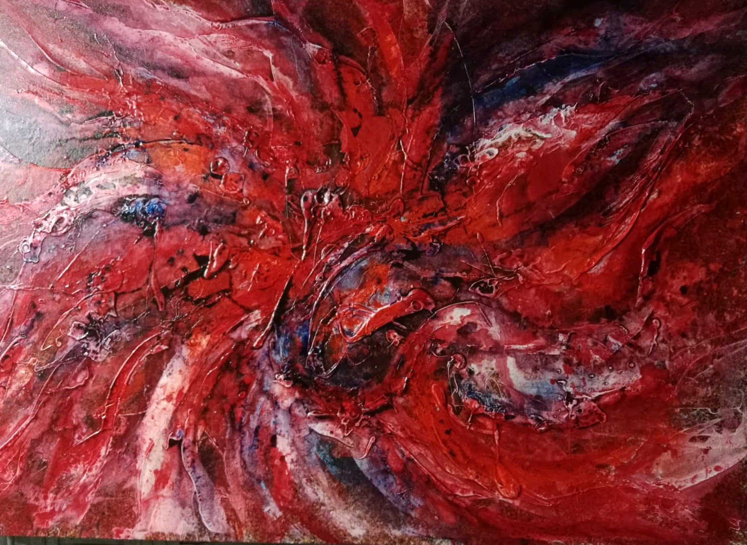 The Sound of Nature - Impasto on canvas