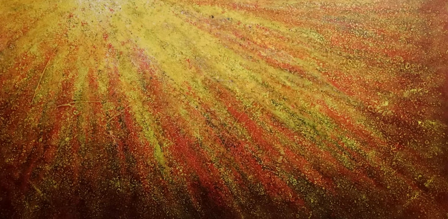 The Sunset - Impasto on canvas